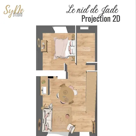 Les De Julie Au Domaine Des Muses Appartement